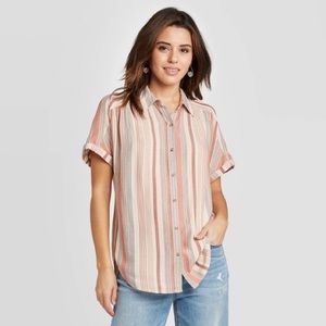 universal thread striped button down